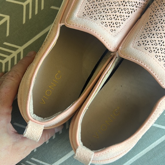 Vionic Pink Slip-On Sneakers - Picture 9 of 11